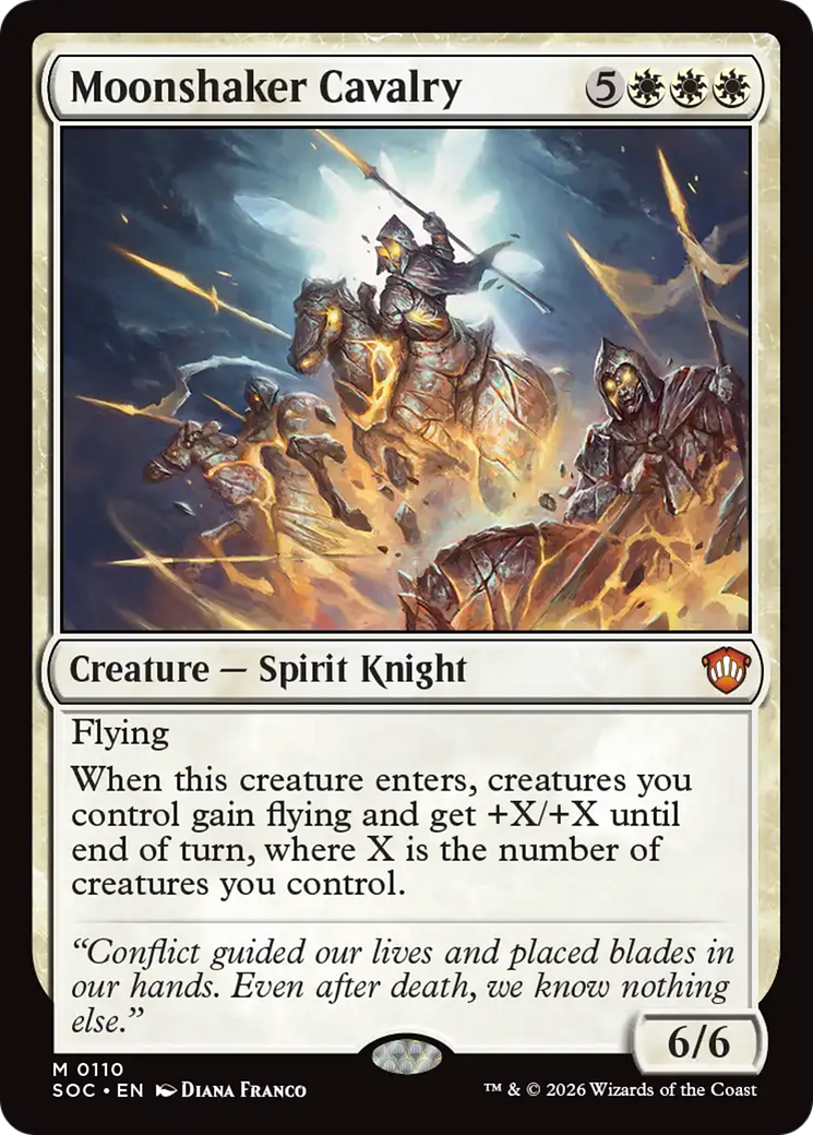 Moonshaker Cavalry [Secrets of Strixhaven Commander] | Magic Magpie