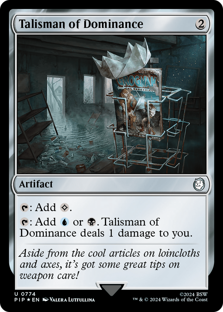 Talisman of Dominance (Surge Foil) [Fallout] | Magic Magpie