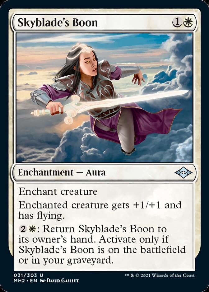 Skyblade's Boon [Modern Horizons 2] | Magic Magpie