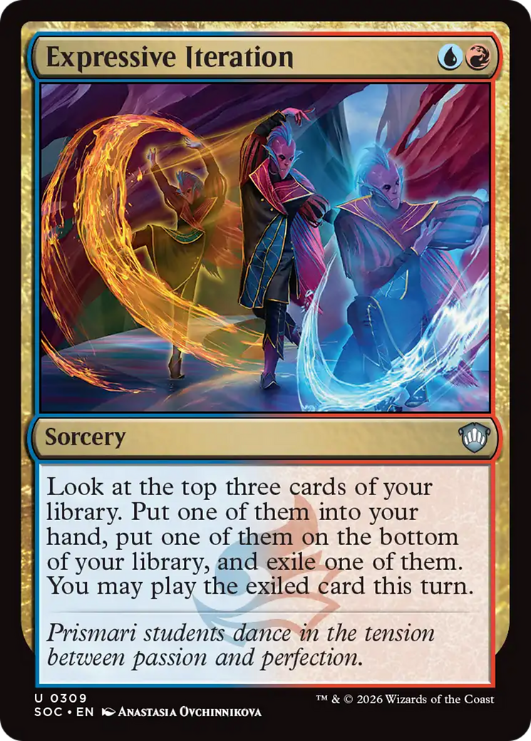 Expressive Iteration [Secrets of Strixhaven Commander] | Magic Magpie