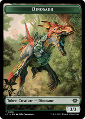 Map // Dinosaur (0010) Double-Sided Token [The Lost Caverns of Ixalan Tokens] | Magic Magpie