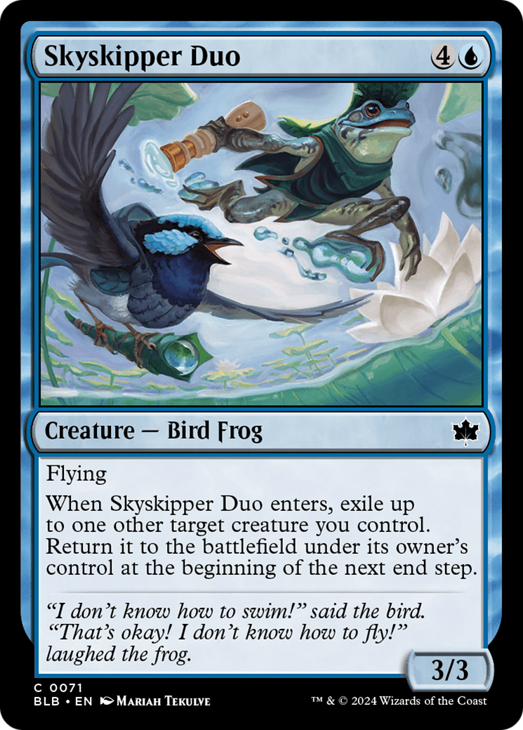 Skyskipper Duo [Bloomburrow] | Magic Magpie