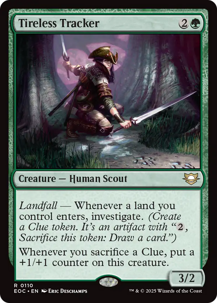Tireless Tracker [Edge of Eternities Commander] | Magic Magpie