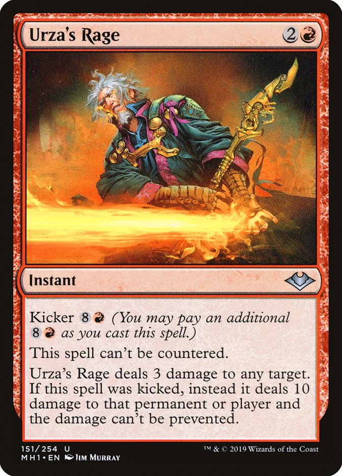 Urza's Rage [Modern Horizons] | Magic Magpie