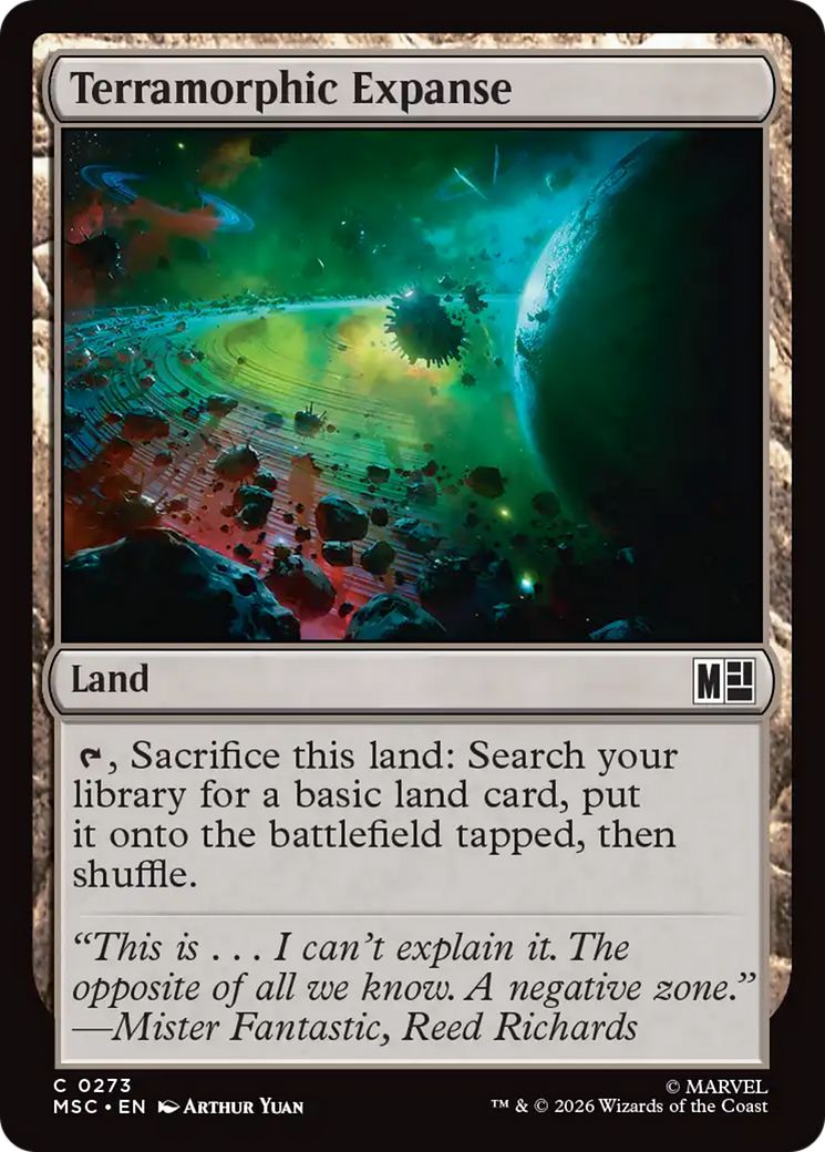Terramorphic Expanse (0273) [Marvel Super Heroes Commander] | Magic Magpie