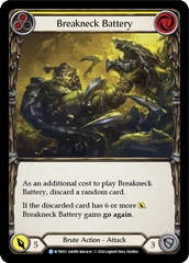 Breakneck Battery (Yellow) [U-WTR012] (Welcome to Rathe Unlimited)  Unlimited Rainbow Foil | Magic Magpie
