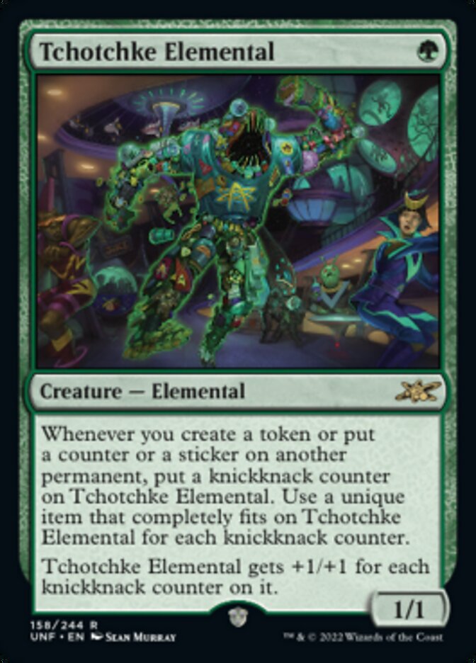 Tchotchke Elemental [Unfinity] | Magic Magpie