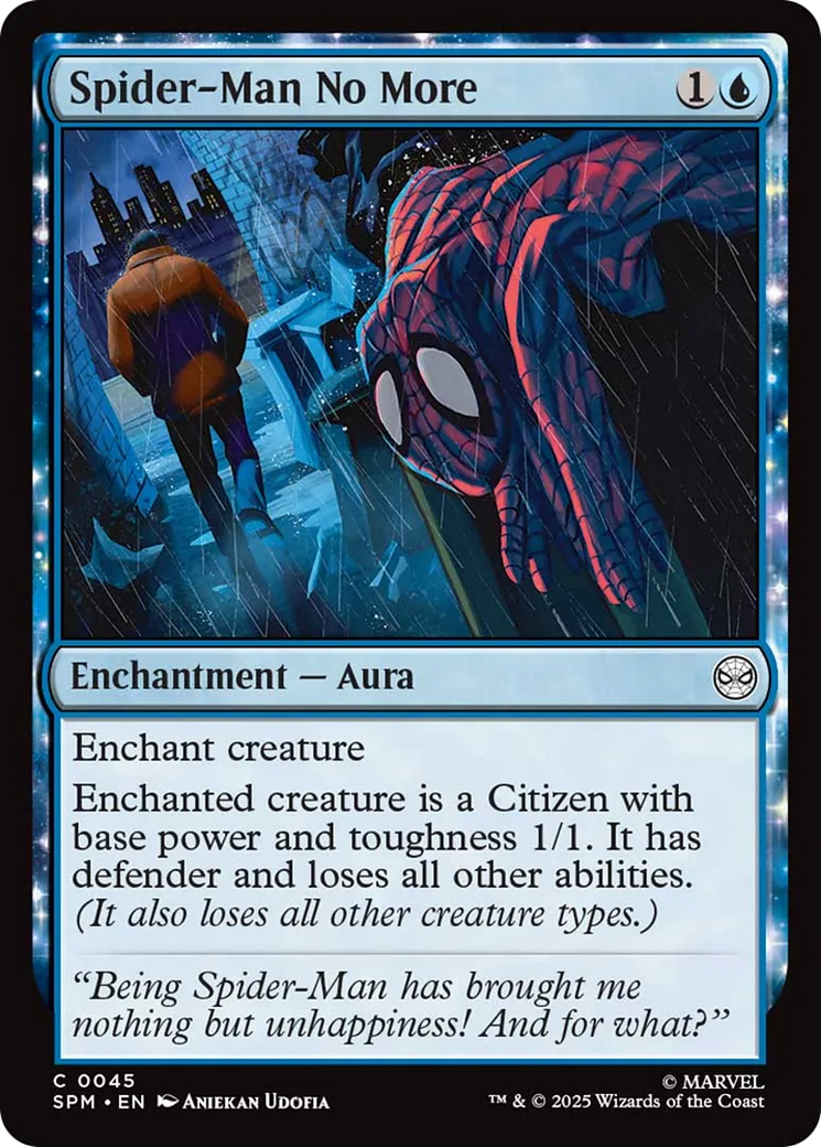 Spider-Man No More [Marvel's Spider-Man] | Magic Magpie
