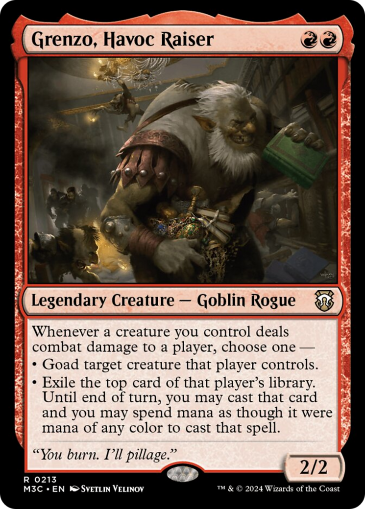 Grenzo, Havoc Raiser [Modern Horizons 3 Commander] | Magic Magpie