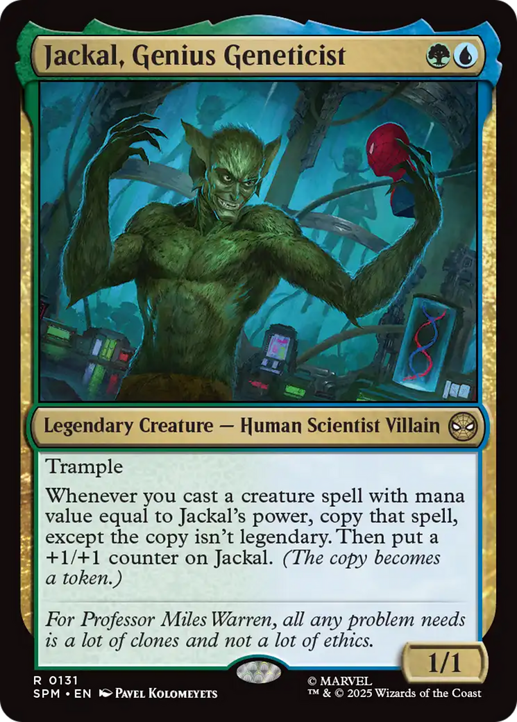 Jackal, Genius Geneticist [Marvel's Spider-Man] | Magic Magpie