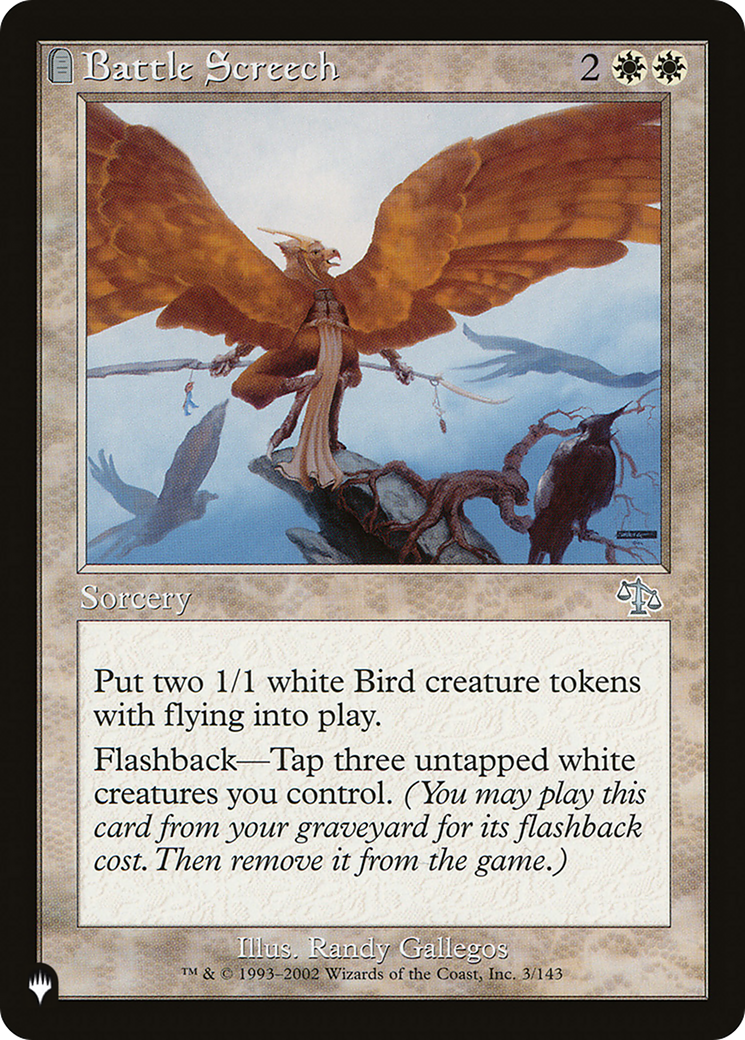 Battle Screech [The List Reprints] | Magic Magpie