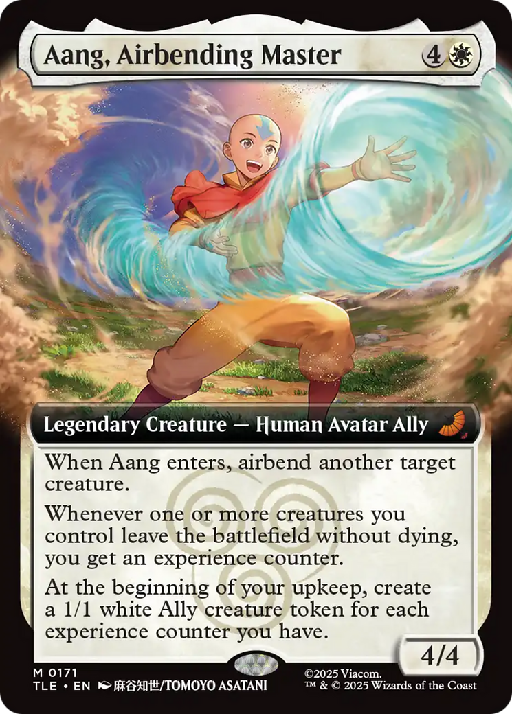 Aang, Airbending Master (Extended Art) [Avatar: The Last Airbender: Eternal-Legal] | Magic Magpie