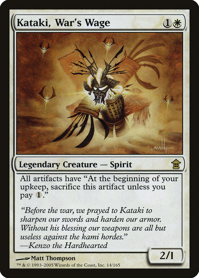 Kataki, War's Wage [Saviors of Kamigawa] | Magic Magpie