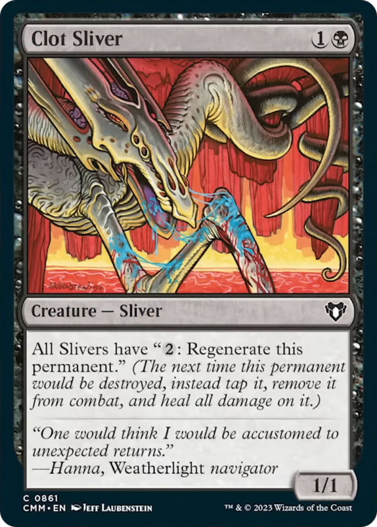 Clot Sliver [Commander Masters] | Magic Magpie