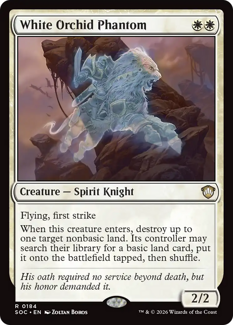 White Orchid Phantom [Secrets of Strixhaven Commander] | Magic Magpie