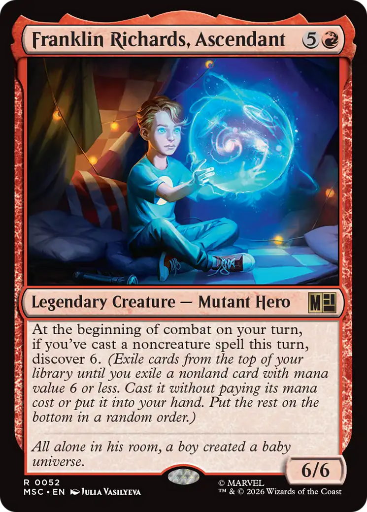 Franklin Richards, Ascendant (Surge Foil) [Marvel Super Heroes Commander] | Magic Magpie