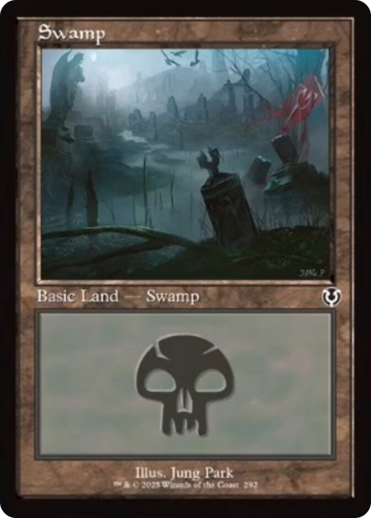 Swamp (292) (Retro Frame) [Innistrad Remastered] | Magic Magpie