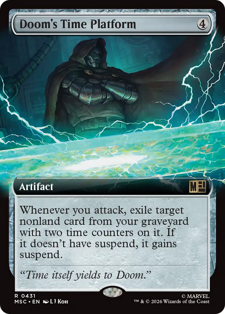 Doom's Time Platform (Extended Art) [Marvel Super Heroes Commander] | Magic Magpie