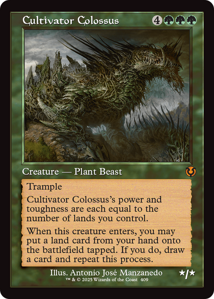 Cultivator Colossus (Retro Frame) [Innistrad Remastered] | Magic Magpie