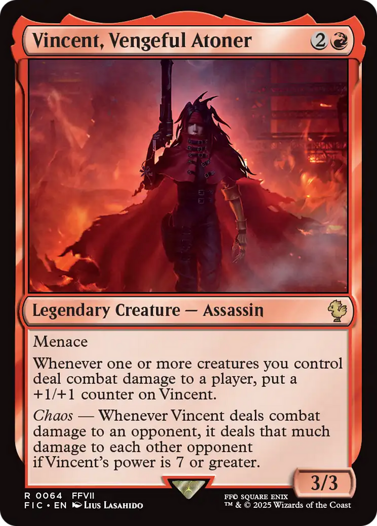 Vincent, Vengeful Atoner [FINAL FANTASY Commander] | Magic Magpie