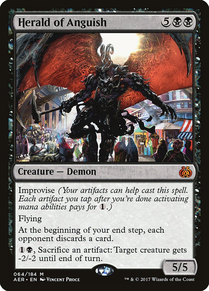 Herald of Anguish [Aether Revolt] | Magic Magpie