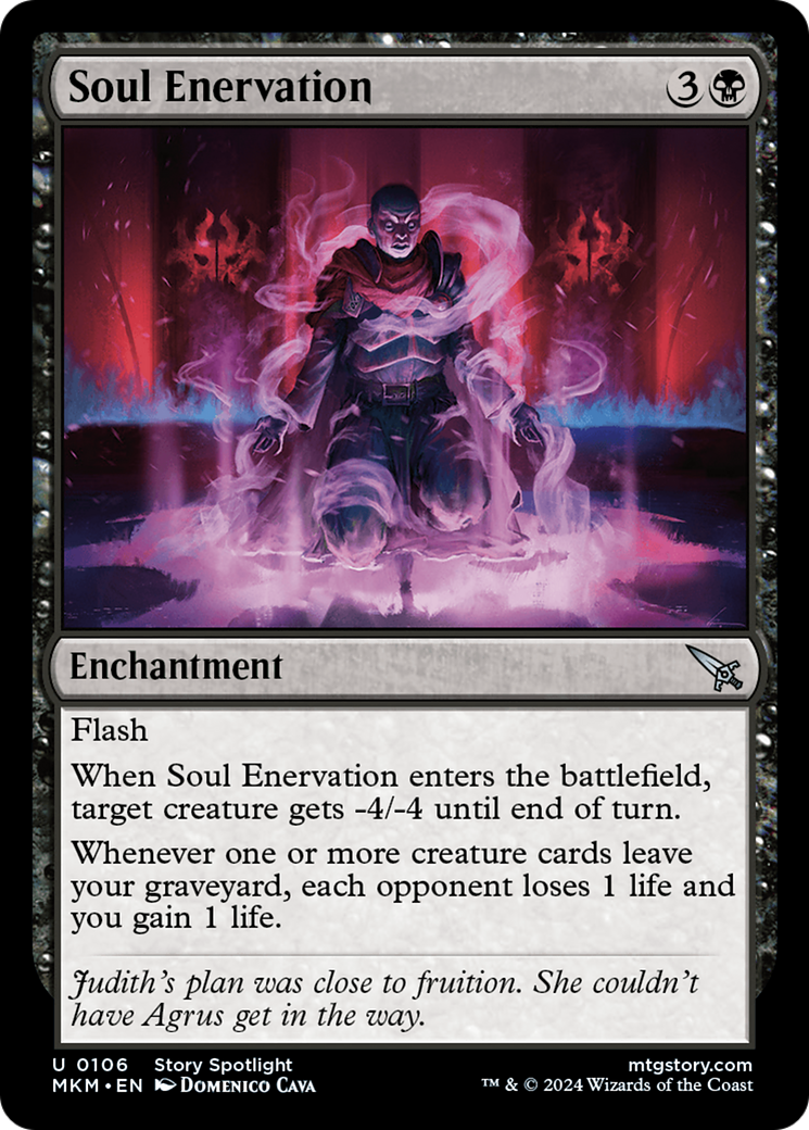 Soul Enervation [Murders at Karlov Manor] | Magic Magpie