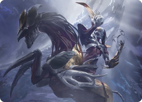 Ria Ivor, Bane of Bladehold Art Card [Phyrexia: All Will Be One Art Series] | Magic Magpie