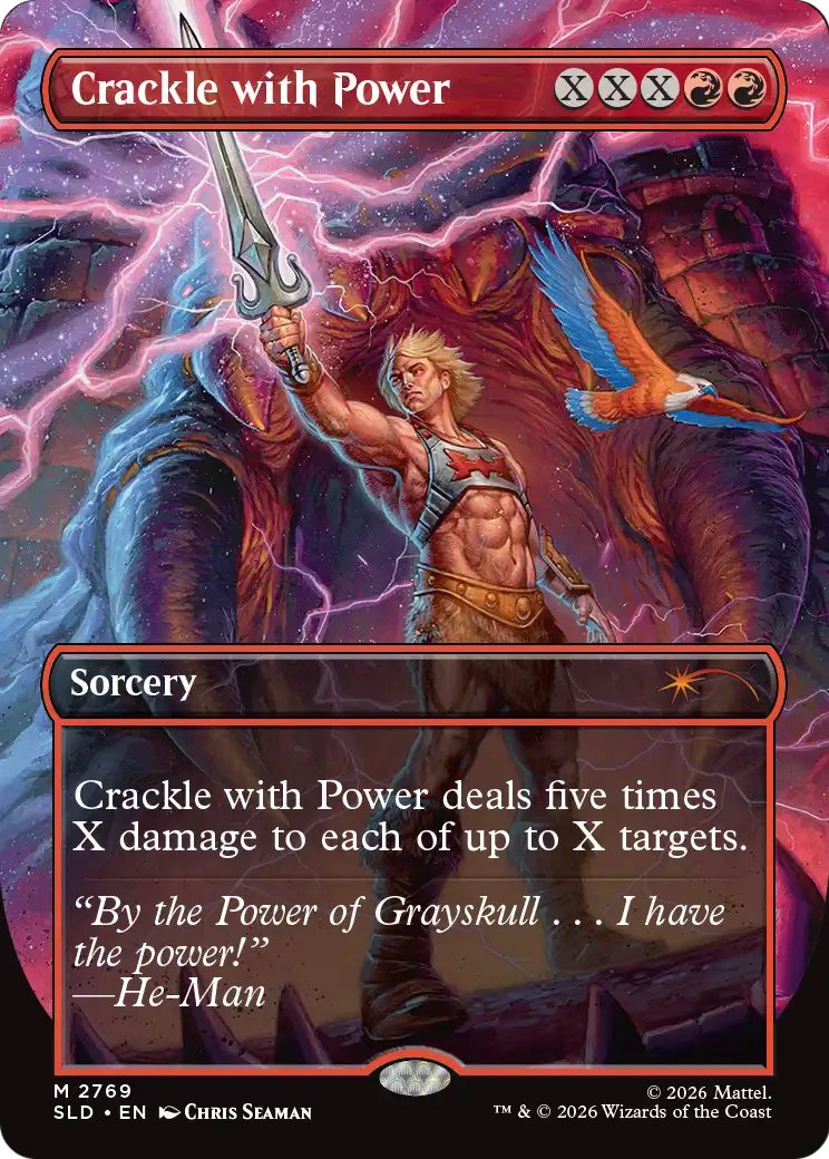 Crackle with Power [Secret Lair Drop Series] | Magic Magpie
