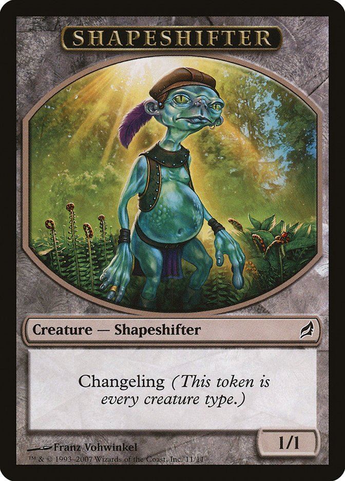 Shapeshifter Token [Lorwyn Tokens] | Magic Magpie