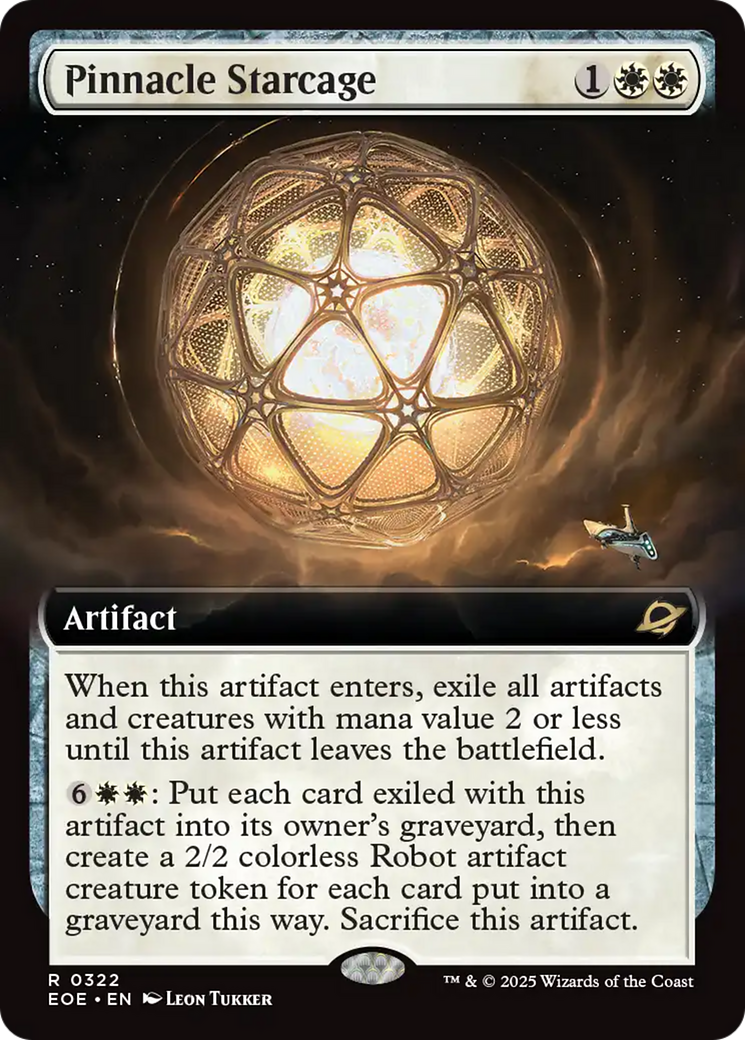 Pinnacle Starcage (Extended Art) [Edge of Eternities] | Magic Magpie