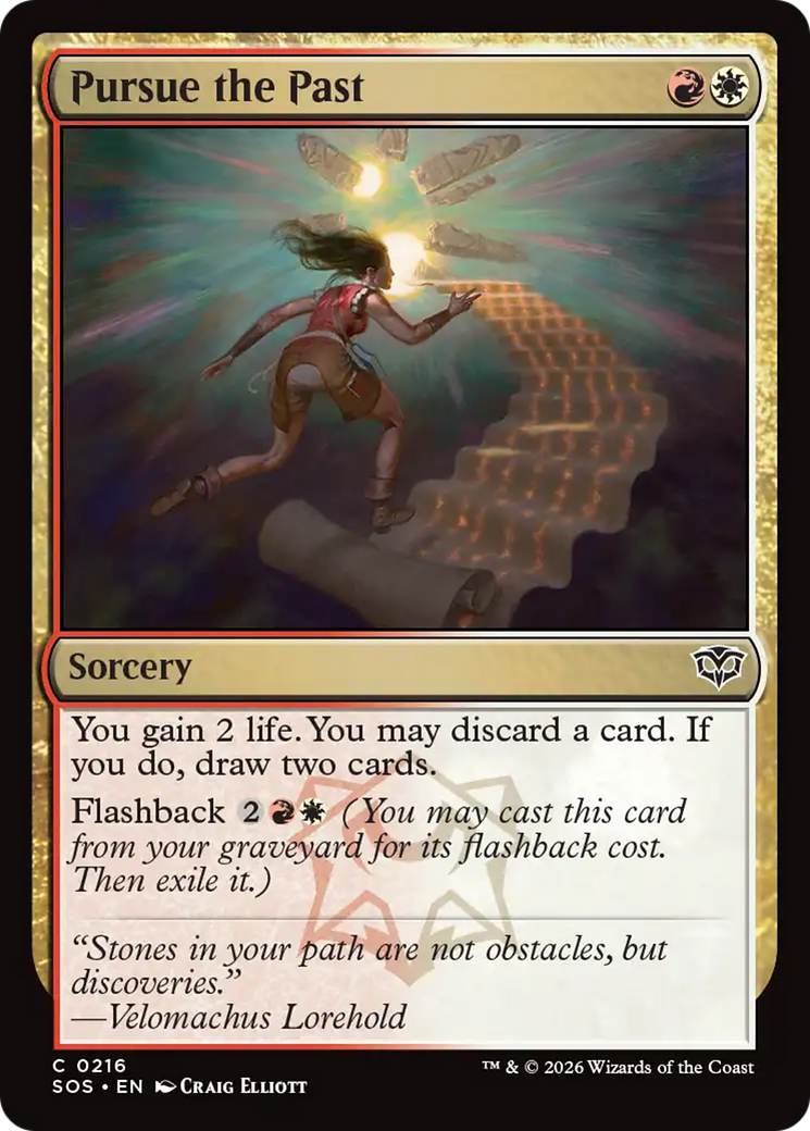 Pursue the Past [Secrets of Strixhaven] | Magic Magpie