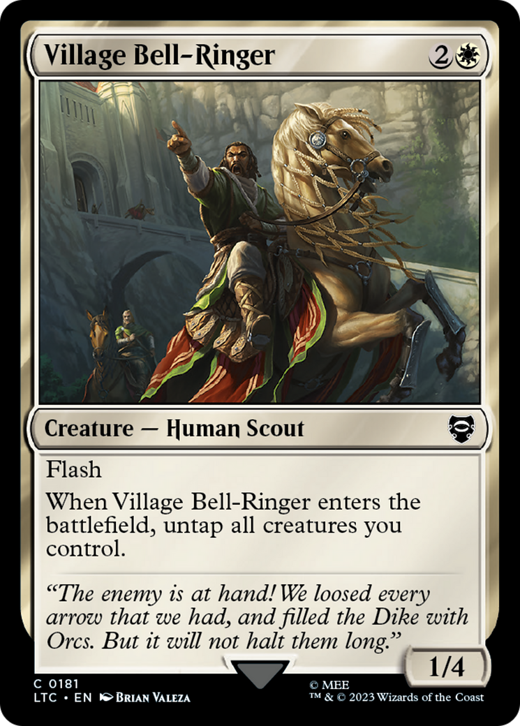 Village Bell-Ringer [The Lord of the Rings: Tales of Middle-Earth Commander] | Magic Magpie