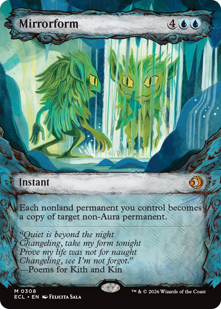 Mirrorform (Showcase) [Lorwyn Eclipsed] | Magic Magpie
