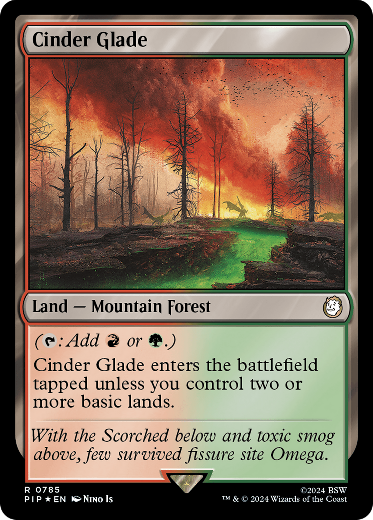 Cinder Glade (Surge Foil) [Fallout] | Magic Magpie