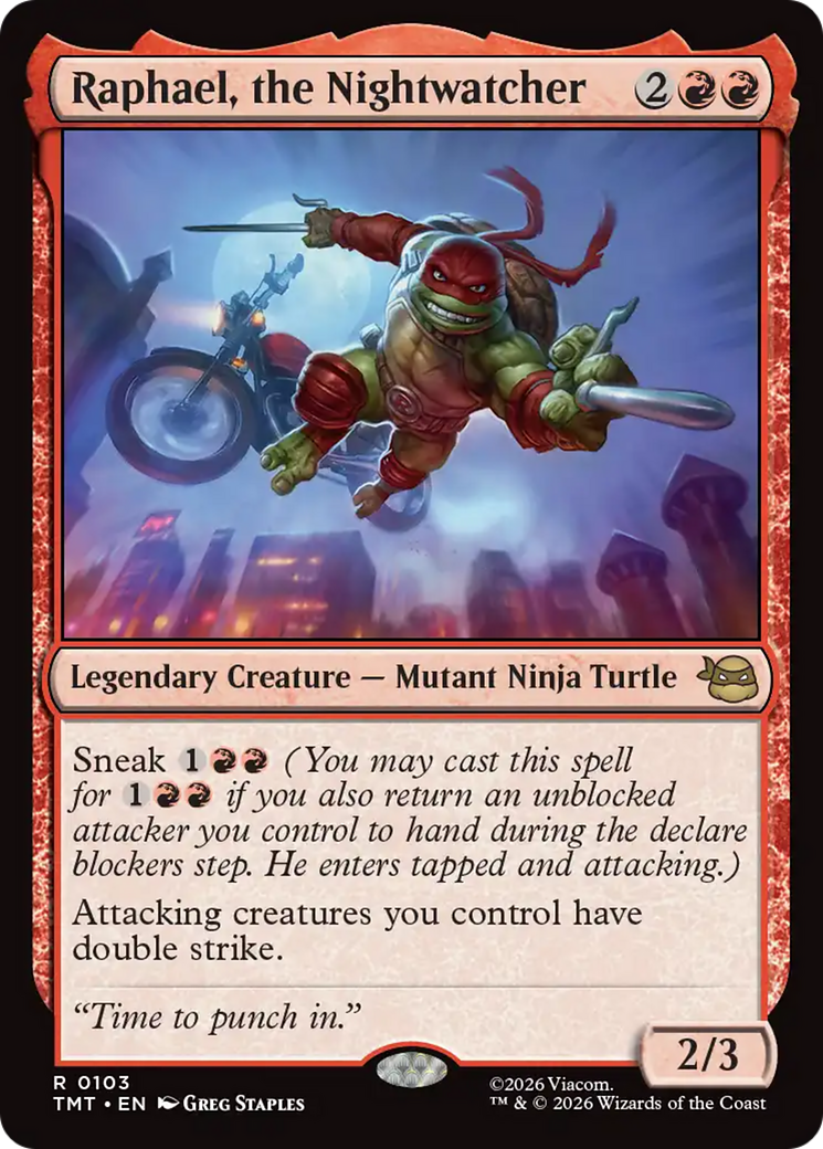 Raphael, the Nightwatcher [Teenage Mutant Ninja Turtles] | Magic Magpie