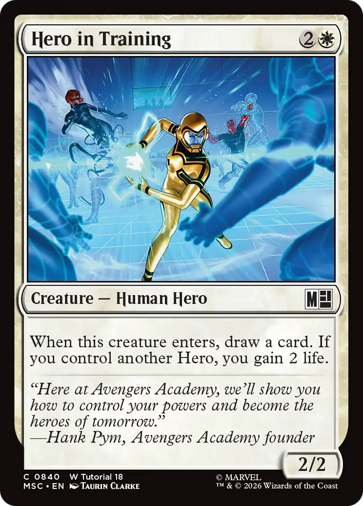 Hero in Training [Marvel Super Heroes Commander] | Magic Magpie
