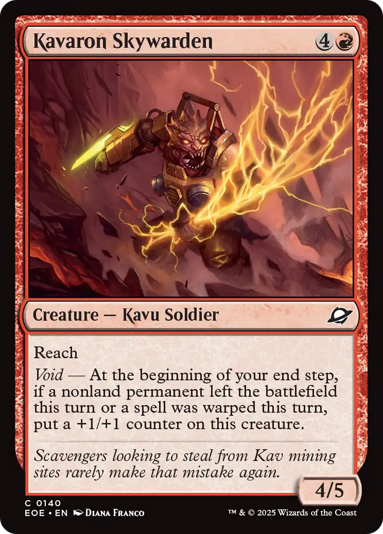Kavaron Skywarden [Edge of Eternities] | Magic Magpie