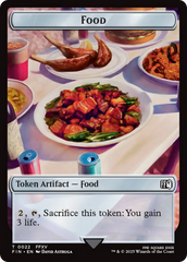 Hero (0004) // Food Double-Sided Token [FINAL FANTASY Tokens] | Magic Magpie