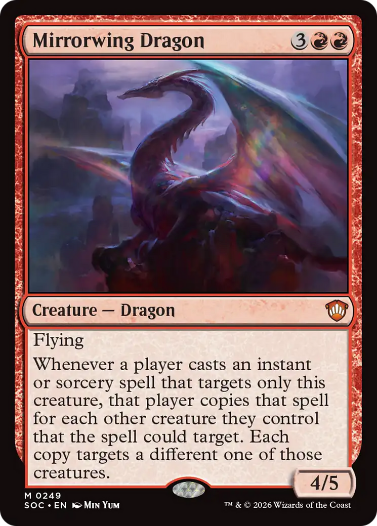 Mirrorwing Dragon [Secrets of Strixhaven Commander] | Magic Magpie
