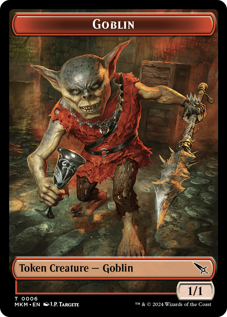 Thopter (0020) // Goblin Double-Sided Token [Murders at Karlov Manor Tokens] | Magic Magpie