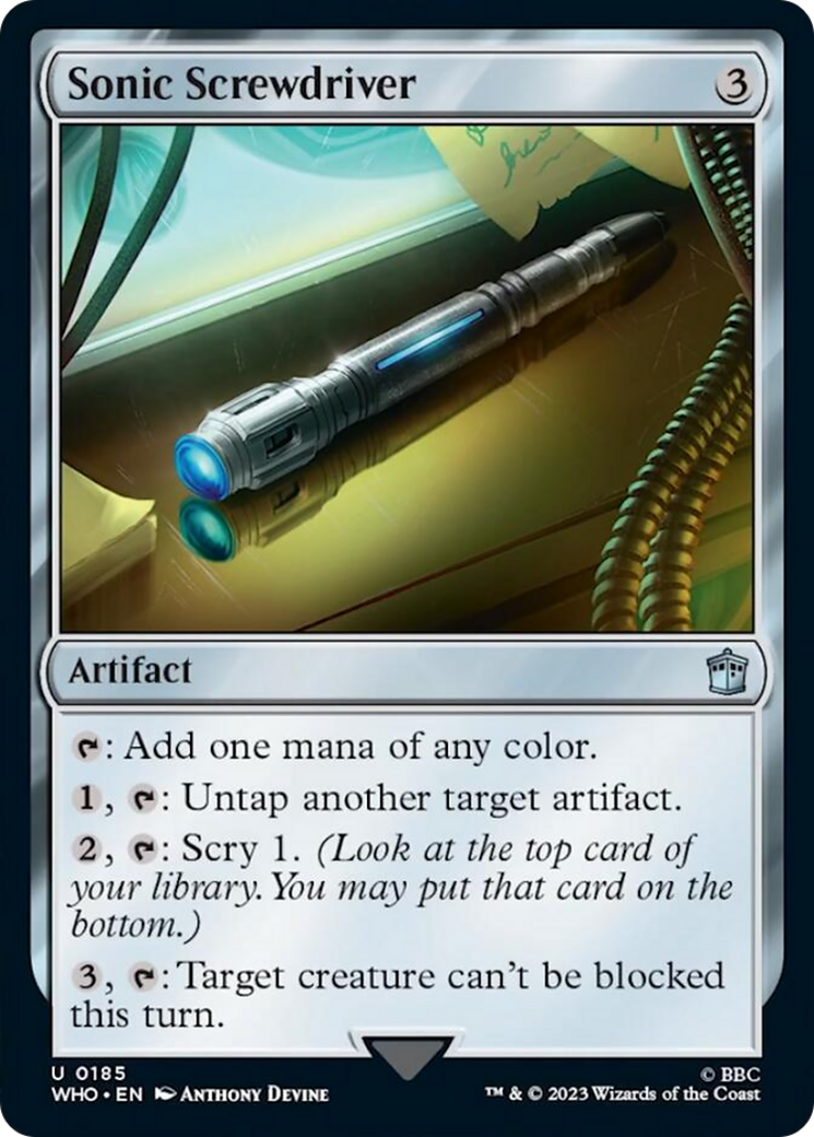 Sonic Screwdriver (0185) [Doctor Who] | Magic Magpie