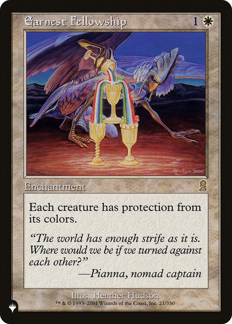 Earnest Fellowship [The List] | Magic Magpie