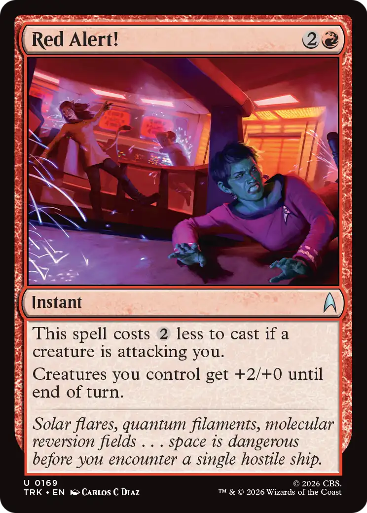 Red Alert! [Star Trek] | Magic Magpie