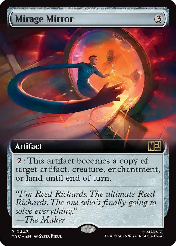 Mirage Mirror (Extended Art) [Marvel Super Heroes Commander] | Magic Magpie