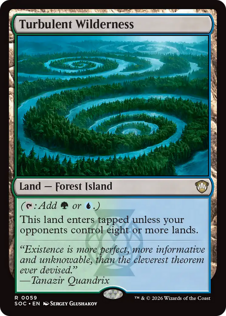 Turbulent Wilderness [Secrets of Strixhaven Commander] | Magic Magpie