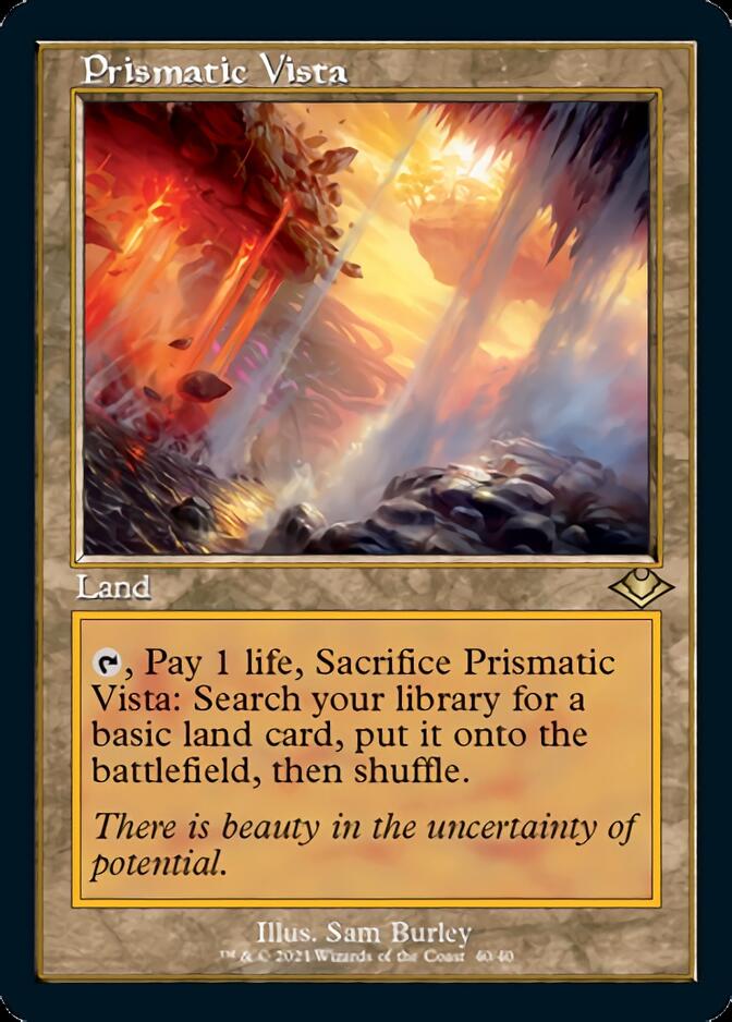 Prismatic Vista (Retro) [Modern Horizons] | Magic Magpie