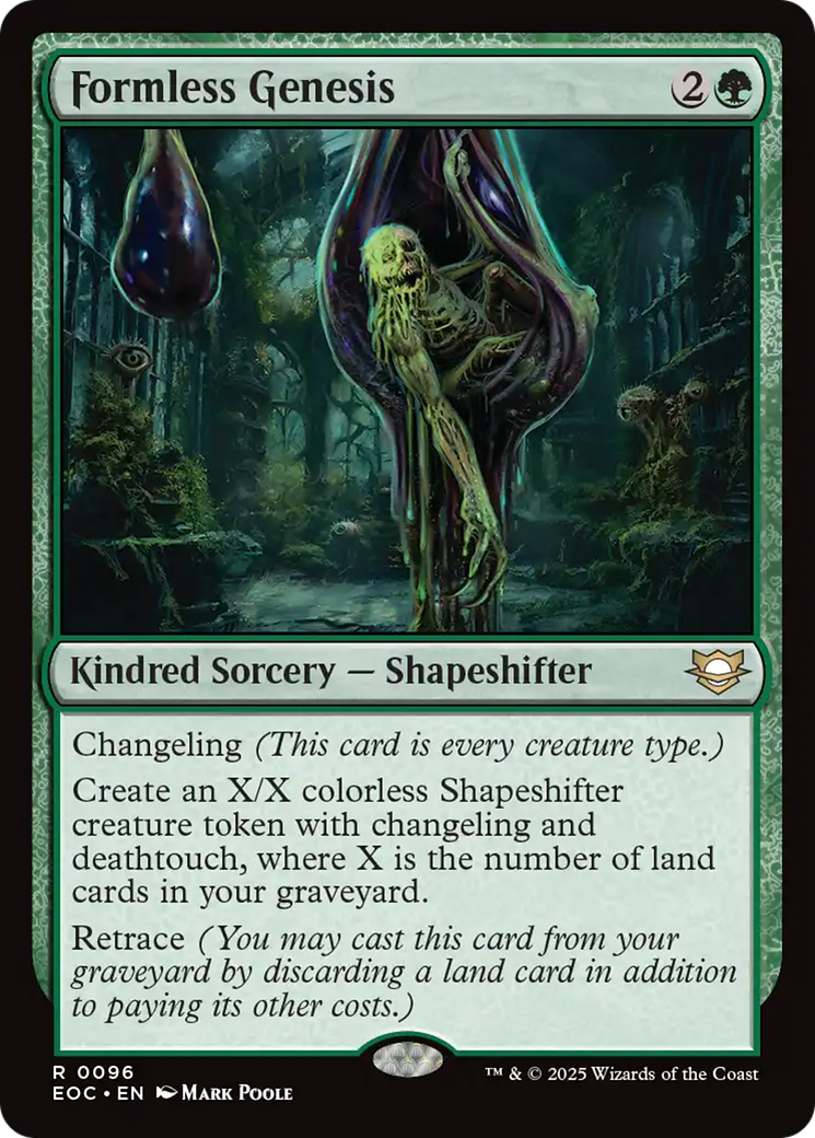 Formless Genesis [Edge of Eternities Commander] | Magic Magpie