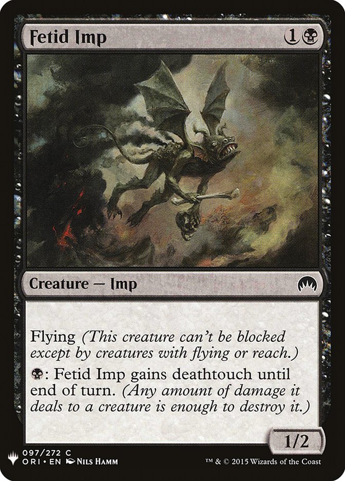 Fetid Imp [Mystery Booster] | Magic Magpie