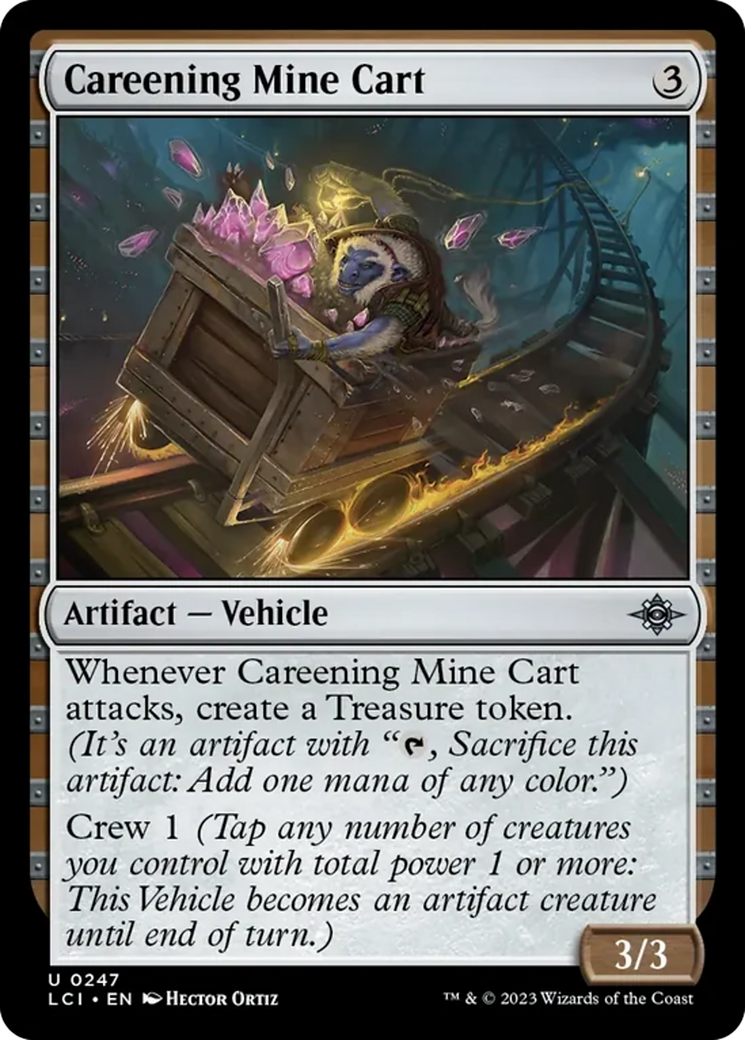 Careening Mine Cart [The Lost Caverns of Ixalan] | Magic Magpie