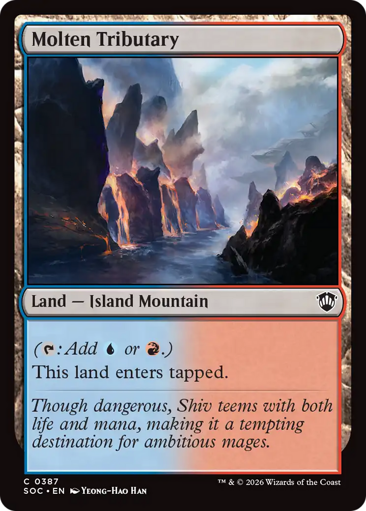 Molten Tributary [Secrets of Strixhaven Commander] | Magic Magpie